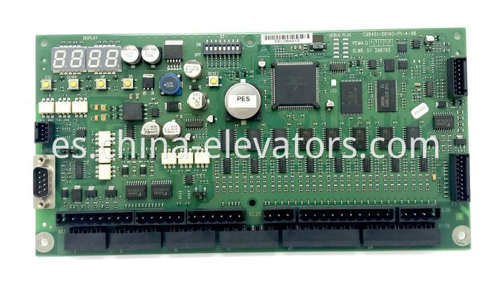Schindler 9300 escalera mecánica sy 398765 Schindler 9300 Escalator Mainboard SY 398765